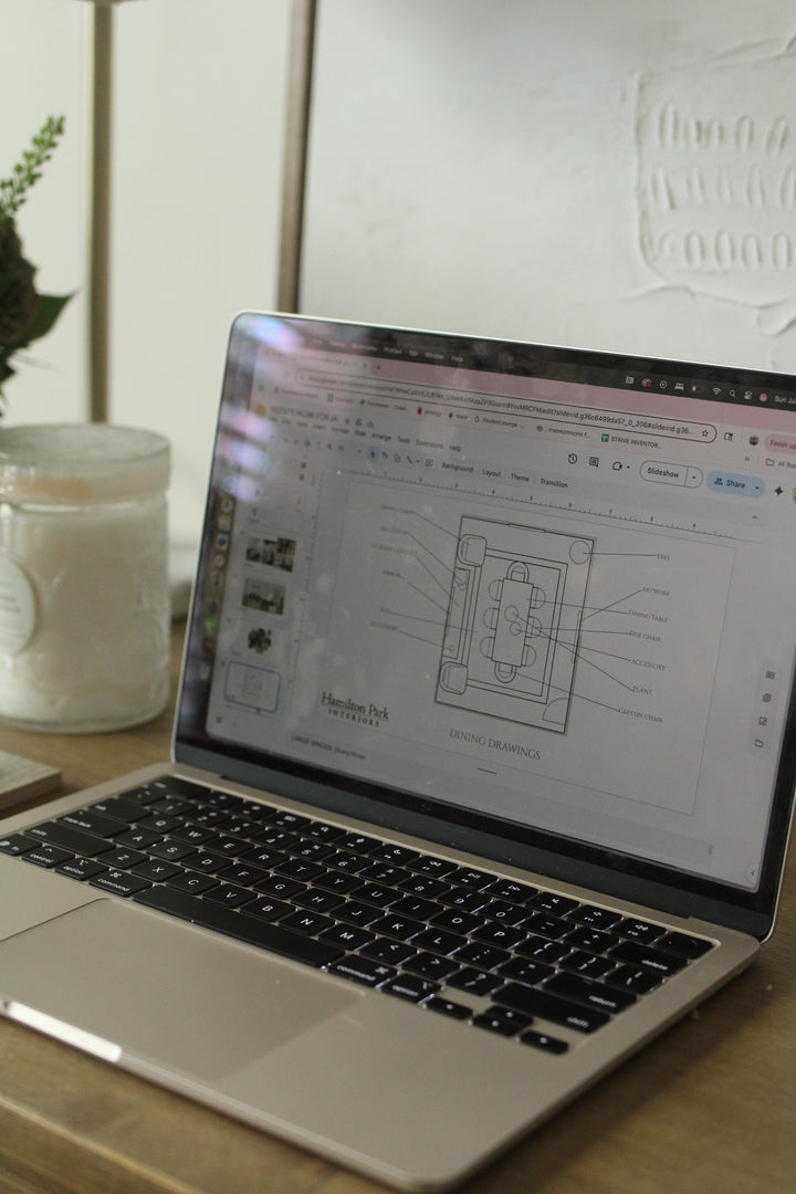 Dining Room E-Design Services