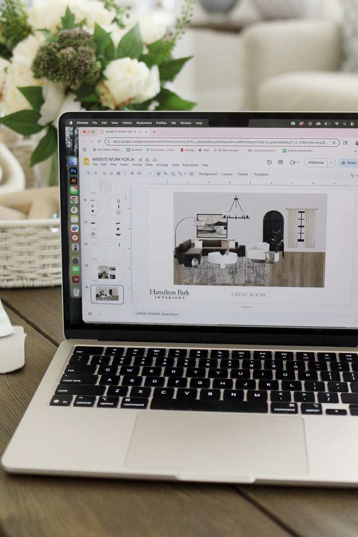 Great Room E-Design Services