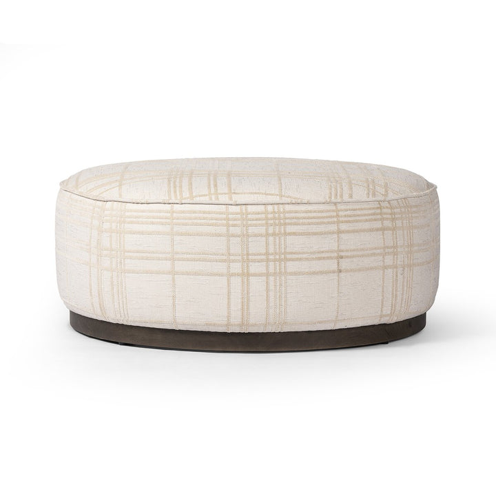 SINCLAIR LARGE ROUND OTTOMAN