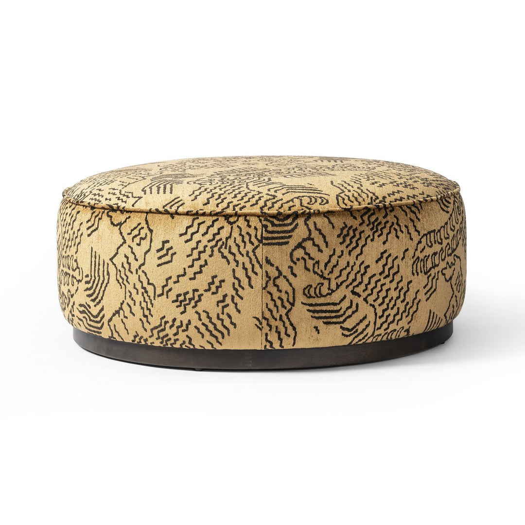 SINCLAIR LARGE ROUND OTTOMAN