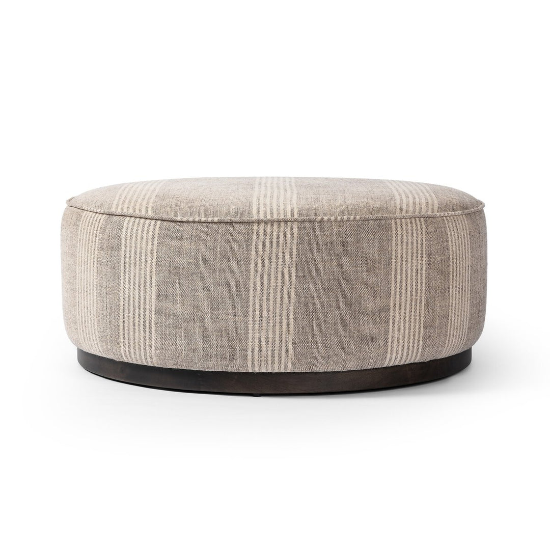 SINCLAIR LARGE ROUND OTTOMAN