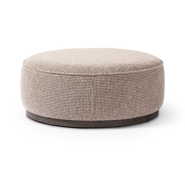 SINCLAIR LARGE ROUND OTTOMAN