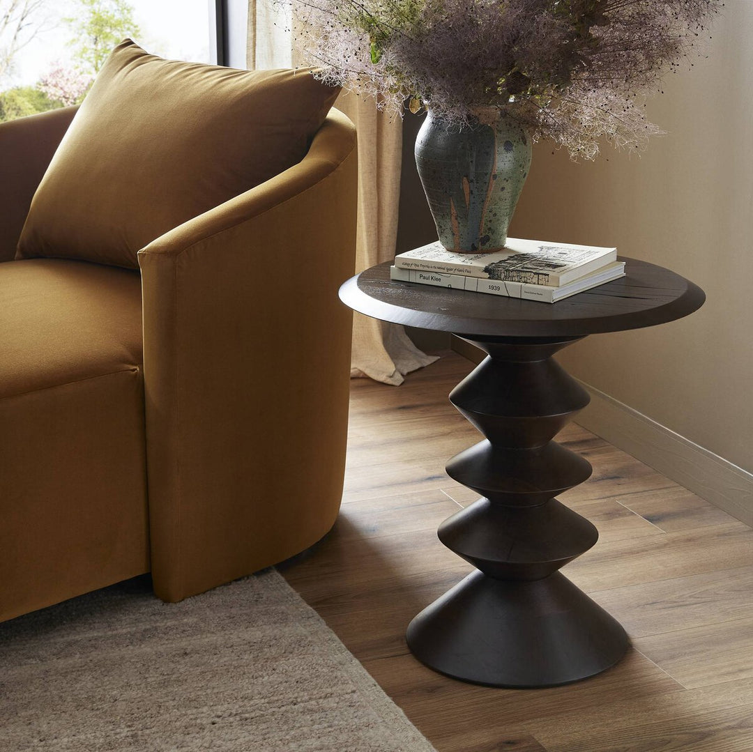 Stacked End Table