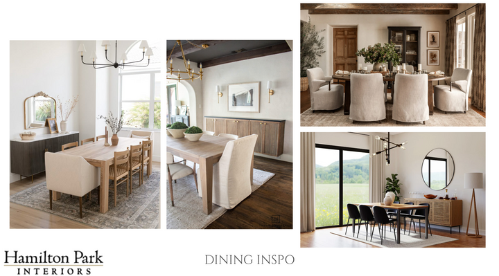 Dining Room E-Design Services
