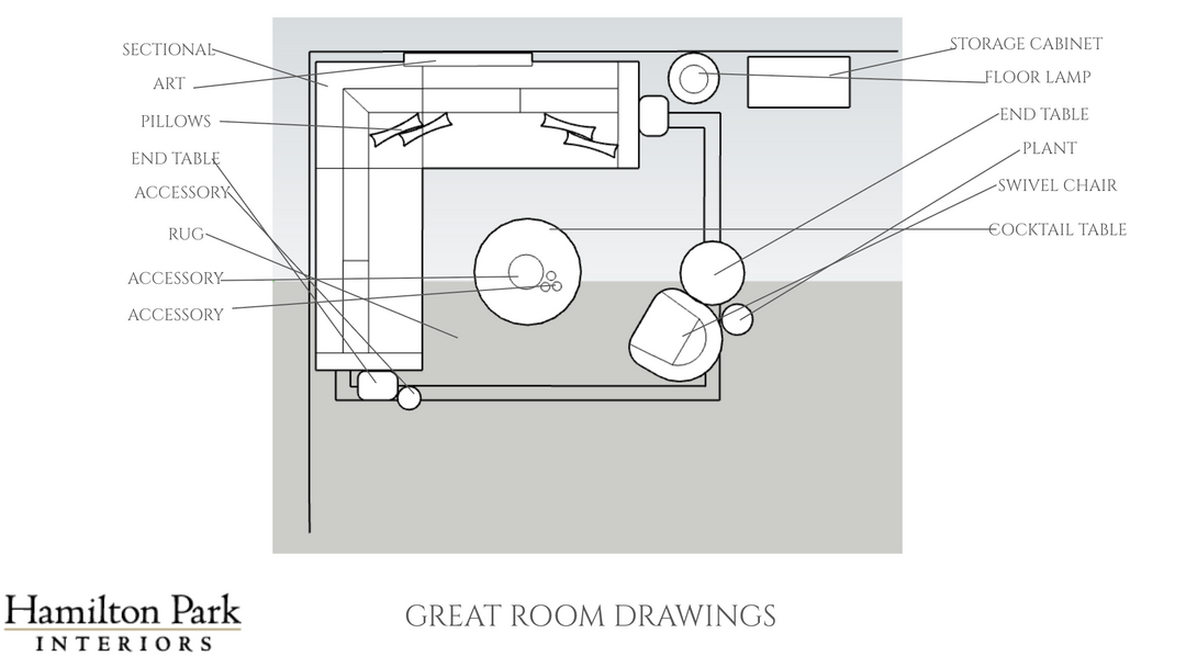 Great Room E-Design Services