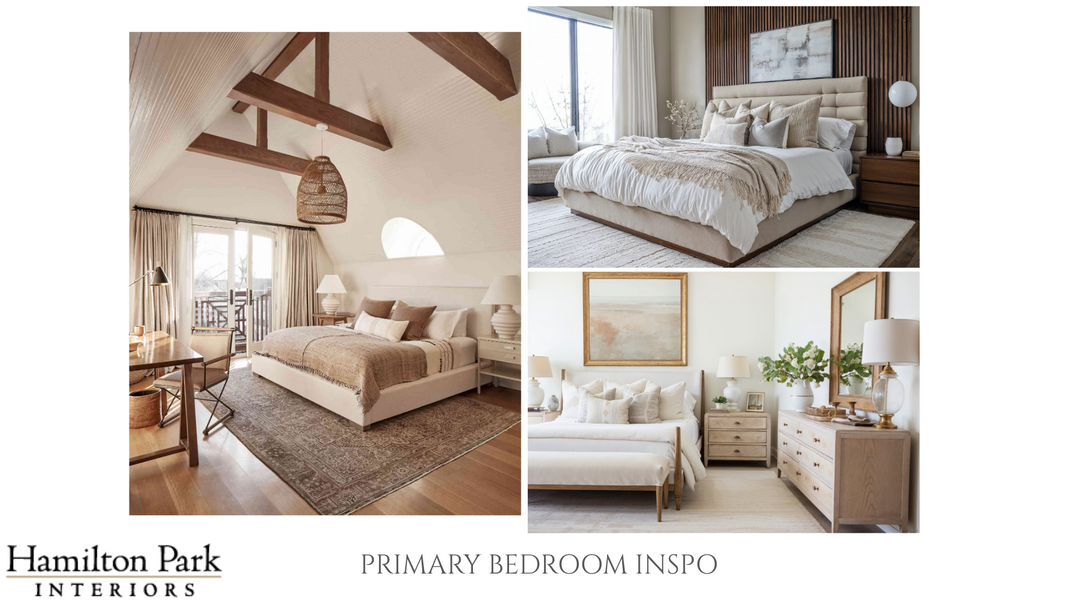 Primary Bedroom E-Design Services