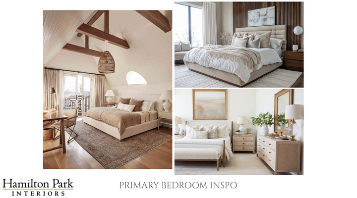 Primary Bedroom E-Design Services
