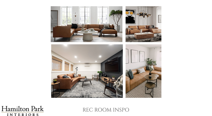 Rec/Game Room E-Design Services
