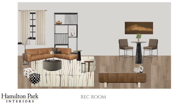 Rec/Game Room E-Design Services