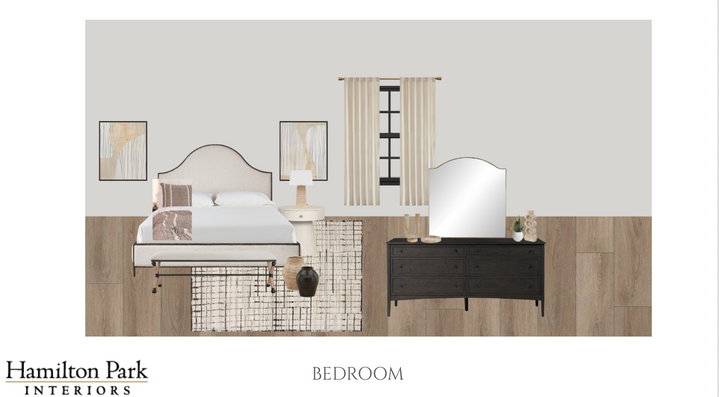 Bedroom E-Design Services