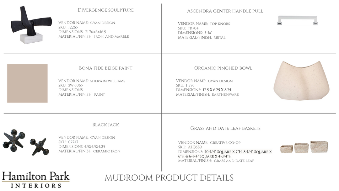 Mudroom E-design Service