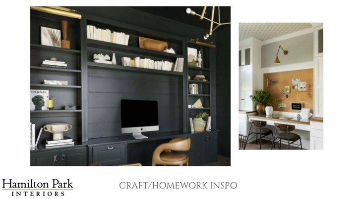 Craft/Homework Room E-design Service
