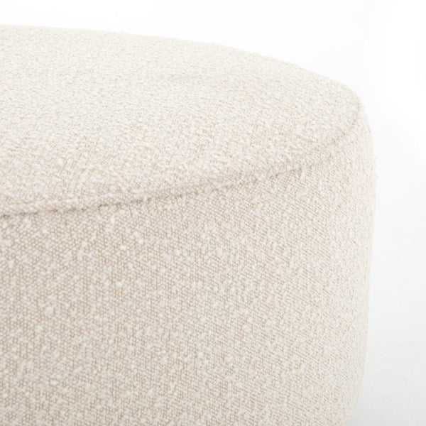 SINCLAIR LARGE ROUND OTTOMAN