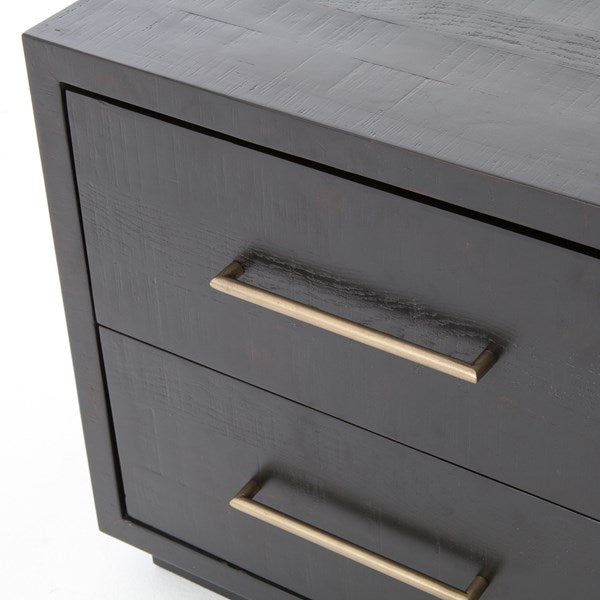 SUKI NIGHTSTAND-BURNISHED BLACK