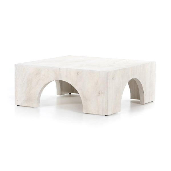 FAUSTO COFFEE TABLE-BLEACHED GUANACASTE