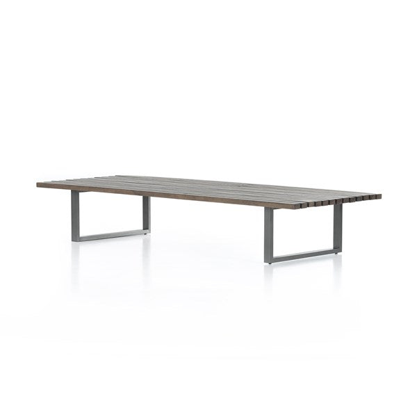 STRAP COFFEE TABLE-RUSTIC FAWN
