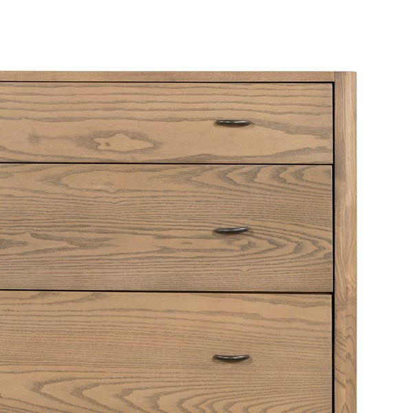 ZUMA 6 DRAWER DRESSER-DUNE ASH