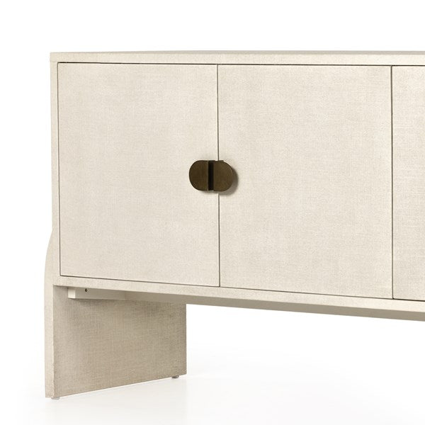 CRESSIDA SIDEBOARD-IVORY PAINTED LINEN