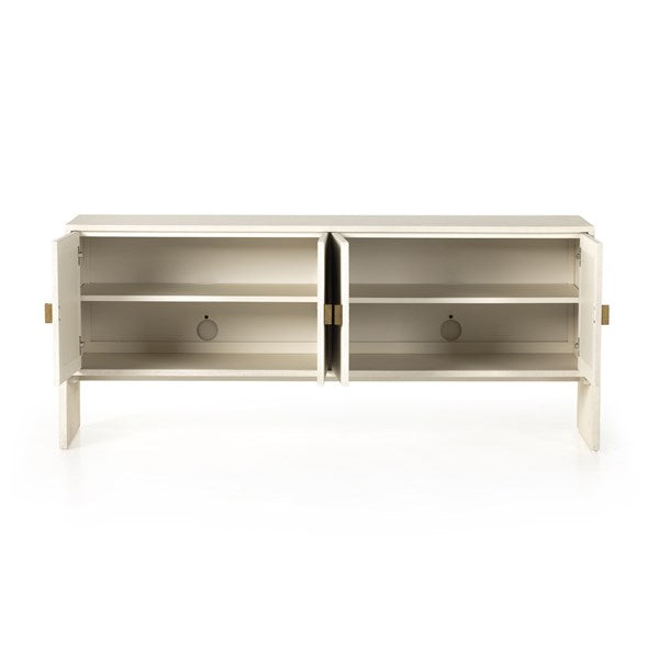 CRESSIDA SIDEBOARD-IVORY PAINTED LINEN