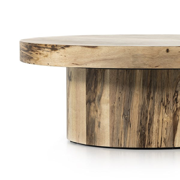 HUDSON PEDESTAL COFFEE TABLE