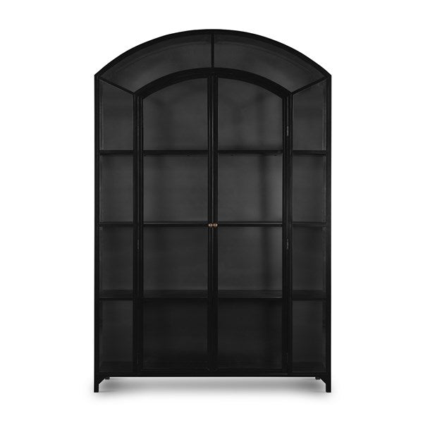 BELMONT WIDE METAL CABINET-BLACK