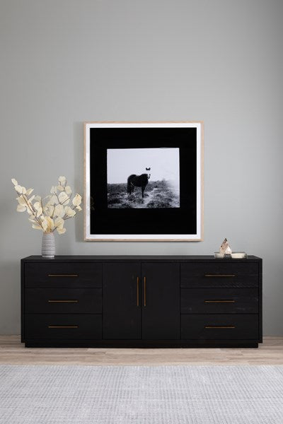 SUKI LARGE MEDIA CONSOLE-BURNISHED BLACK